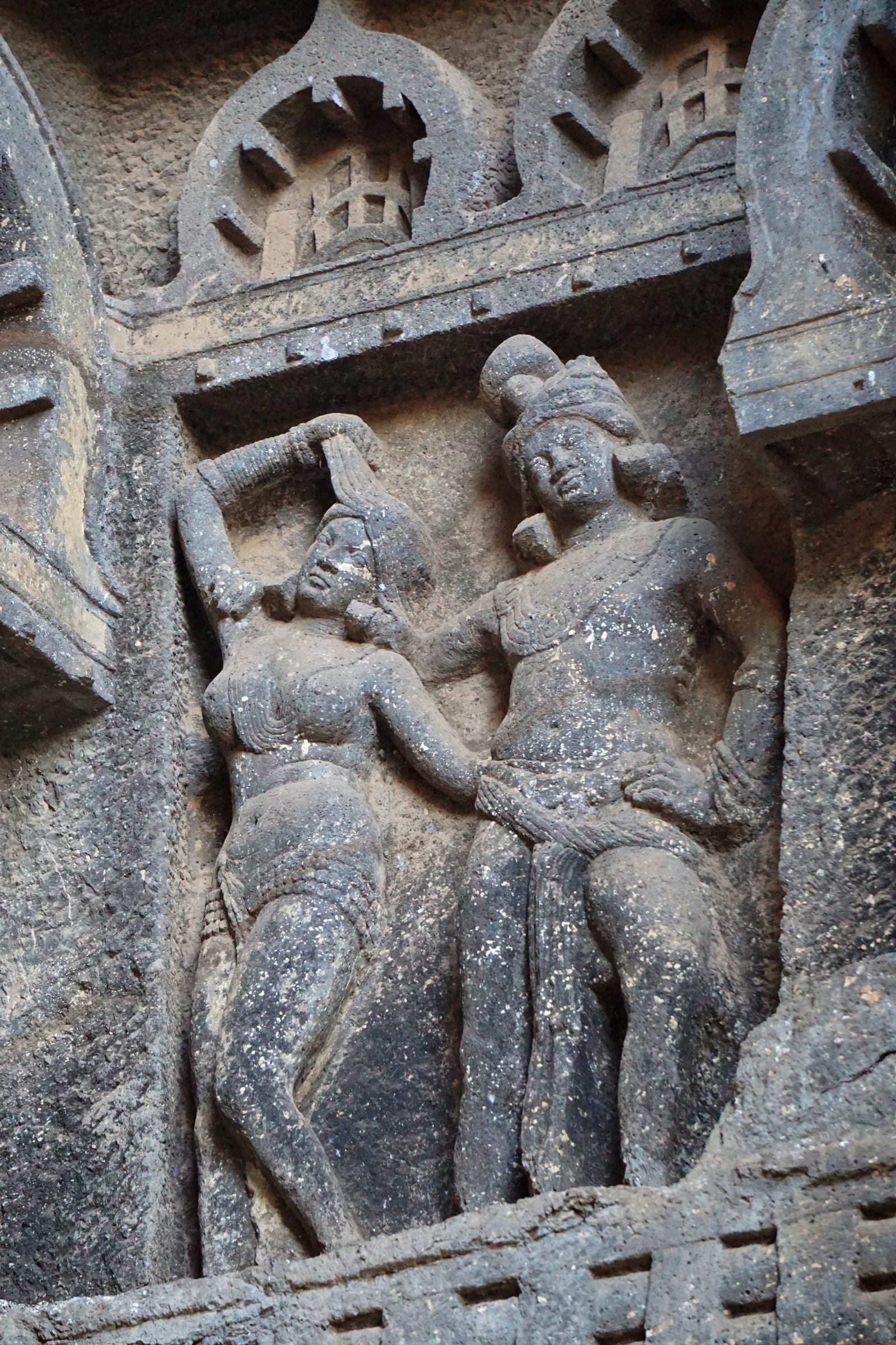 Mithuna carvings at Karla